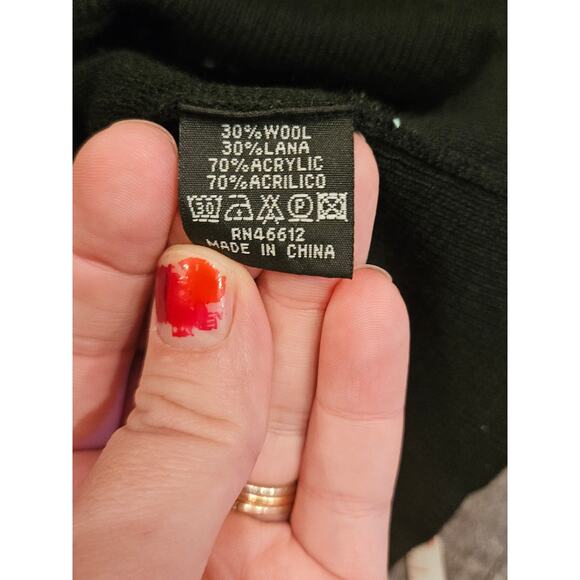 Stacy Adams xxl mens wool blend checker grandpa sweater retro vintage 2xl - Picture 5 of 8